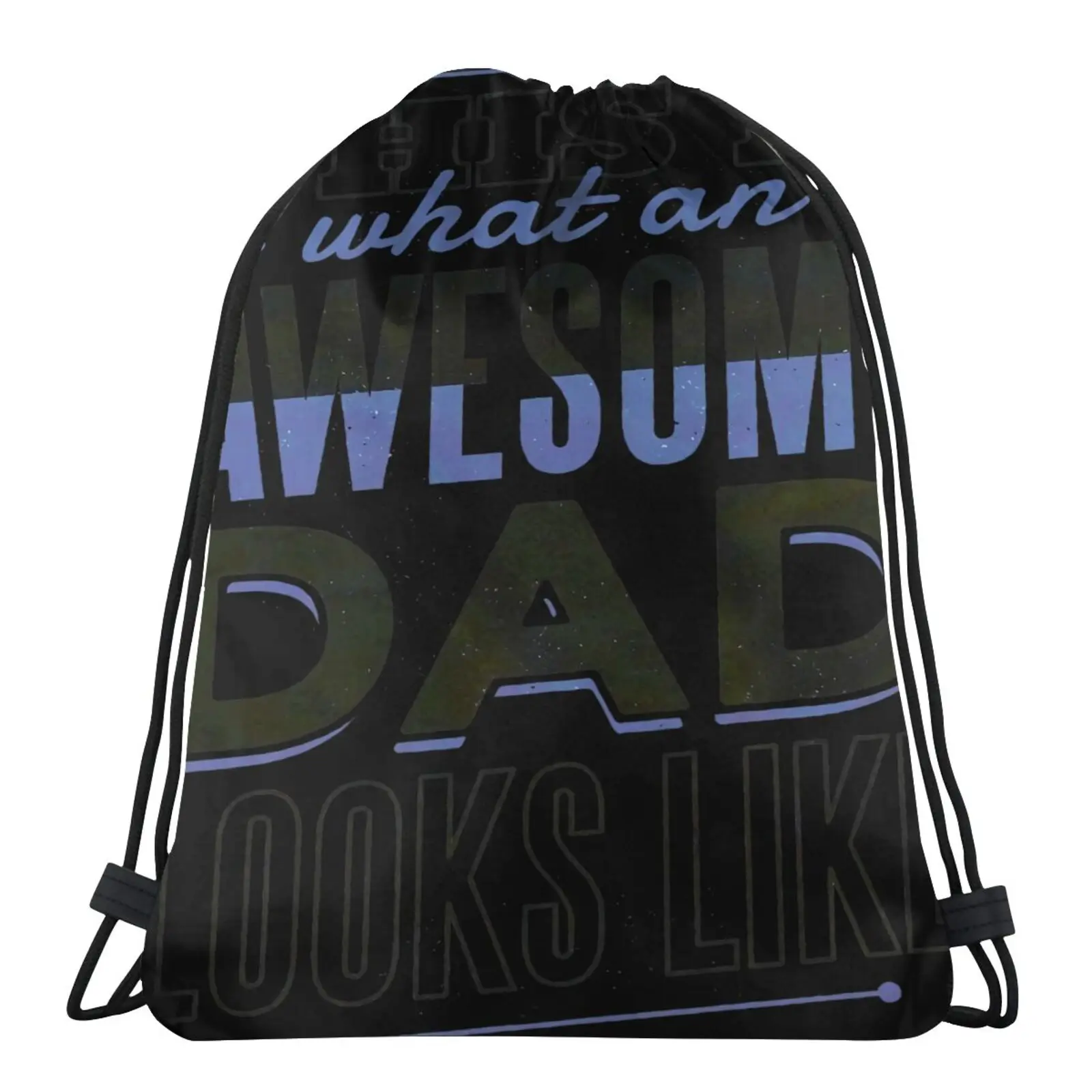 

Для папы, дня рождения, отца, обычные сумки для мужчин, водонепроницаемая сумка, зеркальный карман, Индивидуальная сумка, шнур, сумка из хлоп...