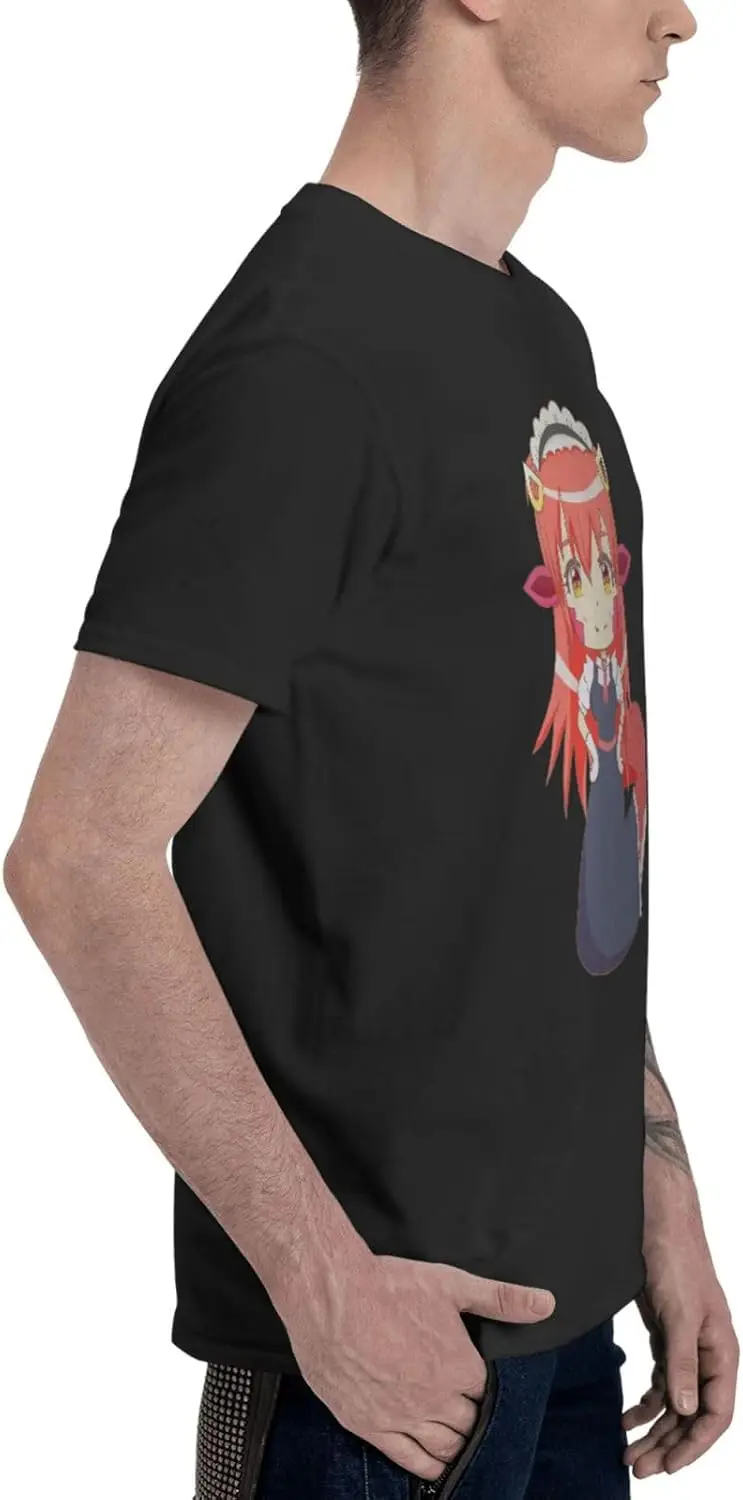 Аниме Monster Musume Miia футболка мужская летняя хлопковая модная с круглым вырезом