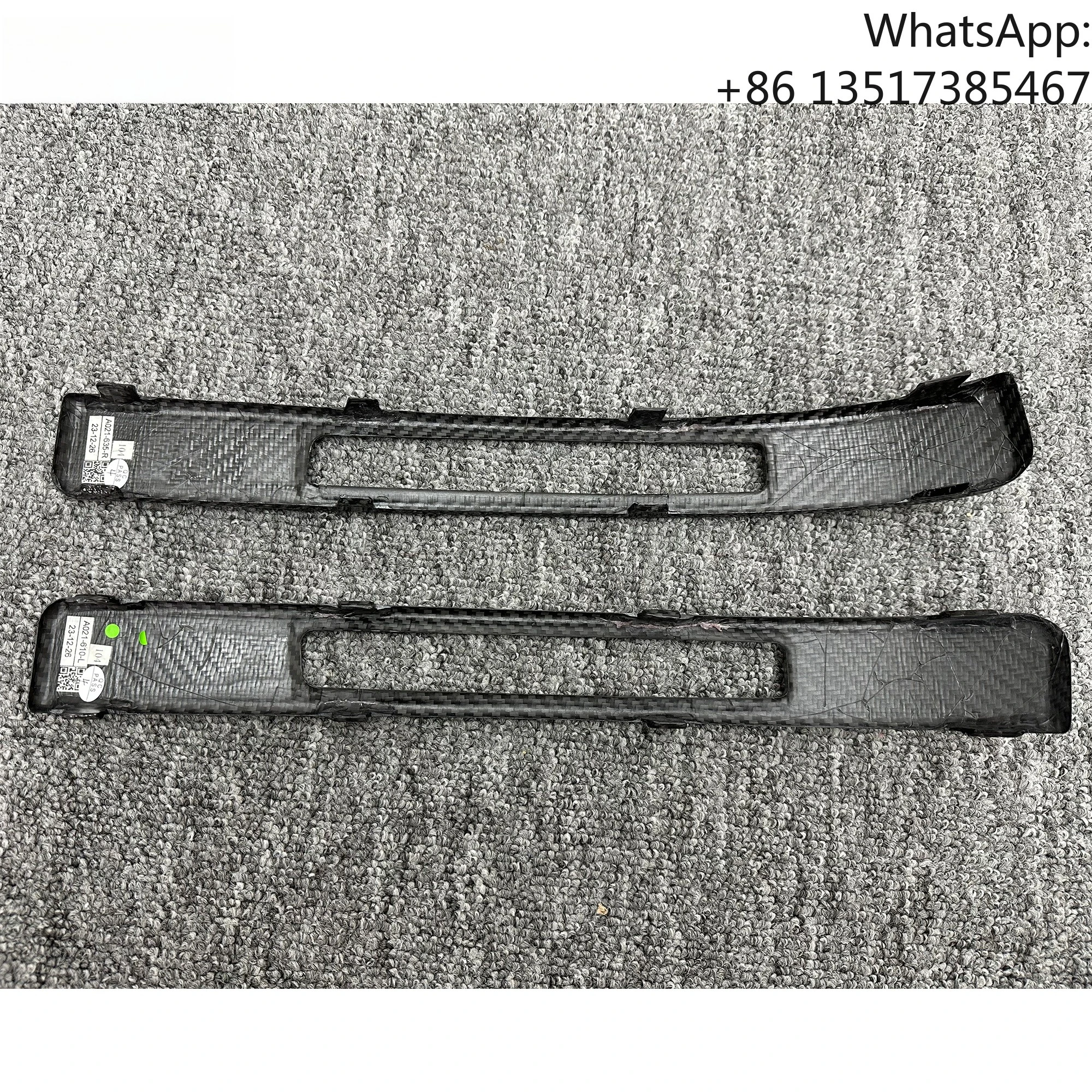Накладки из сухого карбона на задние фонари для Mercedes-Benz G-Wagon W464 G63 AMG G500 G-класса, элементы обвеса (art.: 3920db4eb2eec) - 3920db4eb2eec