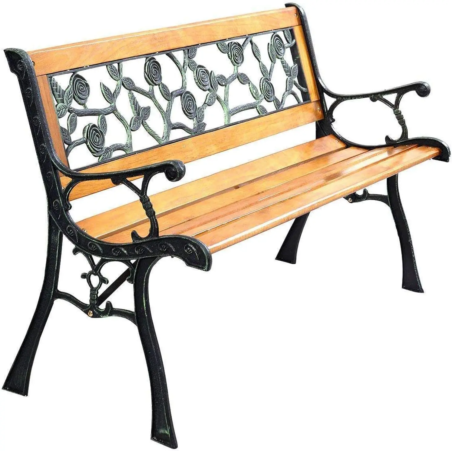

Bench Bench Porch Bnech Chair Deck Hardwood Cast Iron Love Seat