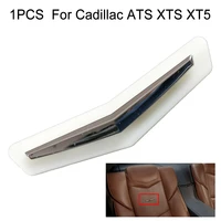 1cabin leather seat back wave crest badge for cadillac ats xts xt5 ct6 durable abs car interior accessories