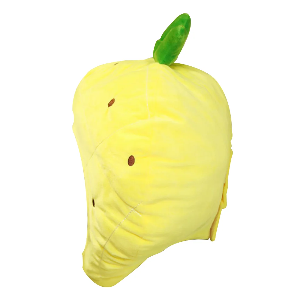 

Hat Fruit Plush Lemon Pineapple Cap Costume Photo Propshawaiian Supplies Party Novelty Headwear Shape Headgear Christmas