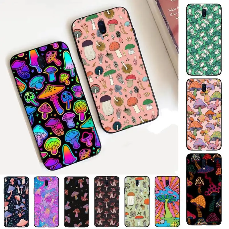 

Mushroom Phone Case for Vivo Y91C Y11 17 19 17 67 81 Oppo A9 2020 Realme c3