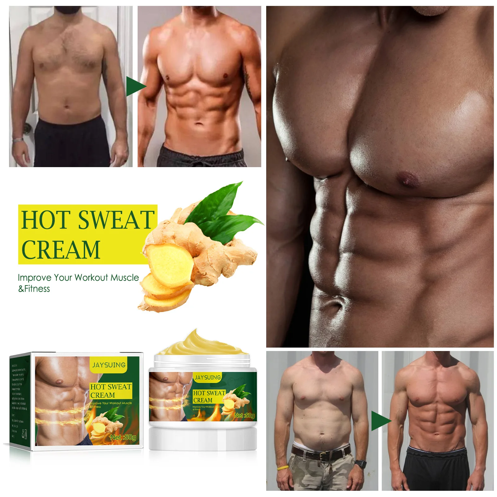 

Powerful Muscle Cream Weight Loss Fat Burning Shaping Effective Anti Cellulite Abdominal Fast Slimming Tightening Oil Body Care