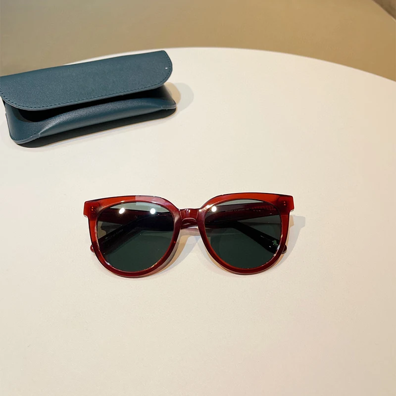 2023 top quality Plate women's luxury Plate pink frame sunglasses women's resort luxury retro plate sunglasses