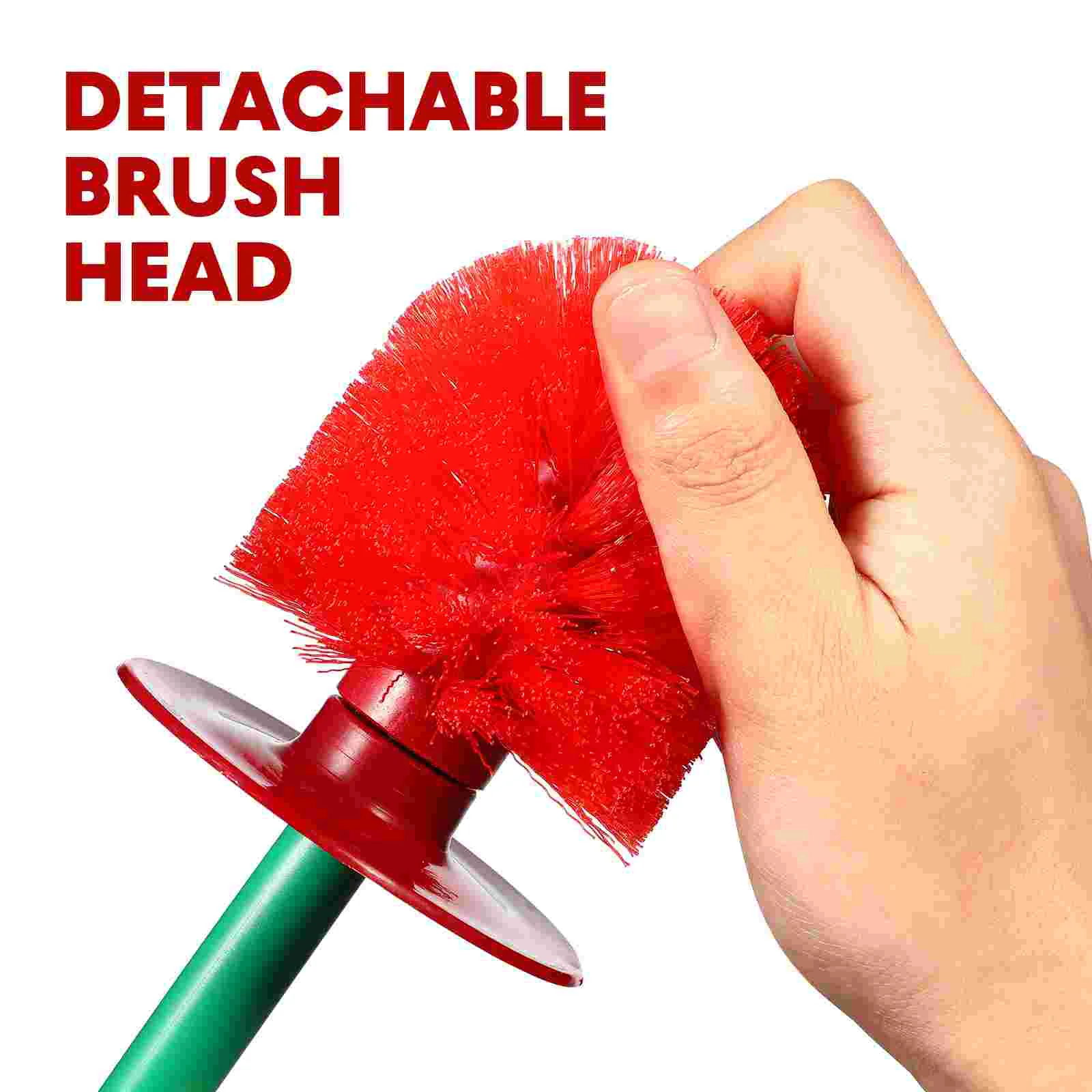 Держатель для туалетной щетки с длинной ручкой и набором чистки торгового центра