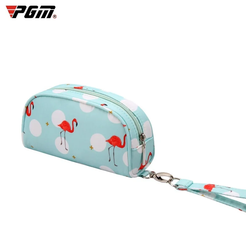 PGM Unisex Golf Pouch Bag Waterproof Mini Handbag Cell Phone Pouch Makeup Cosmetic Multifunctional Nylon Hand Bag for Women