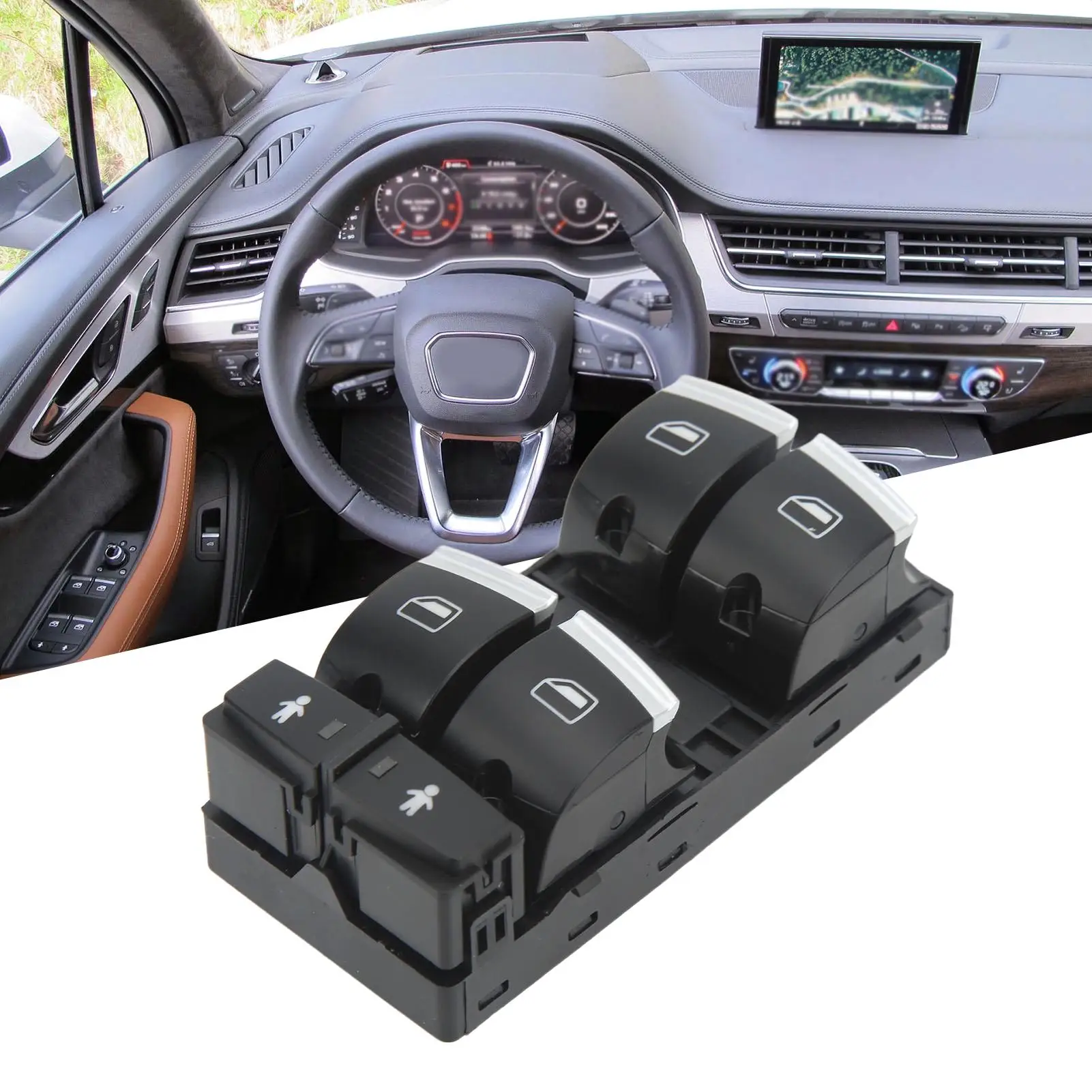 Электрический переключатель управления окном Audi 4F0959851J для A6 S6 Q7 A3 S3 RS6