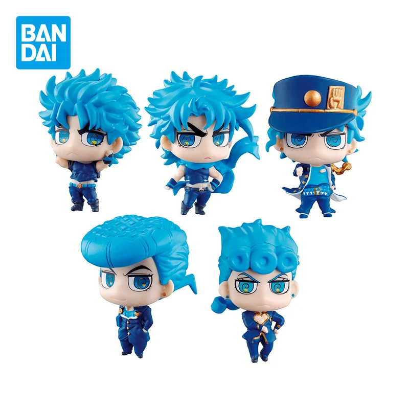 

JoJo&s Bizarre Adventure Figure Gacha Model Anime Heterochromatic Version Japanese Animation Collectible Children&s Toys
