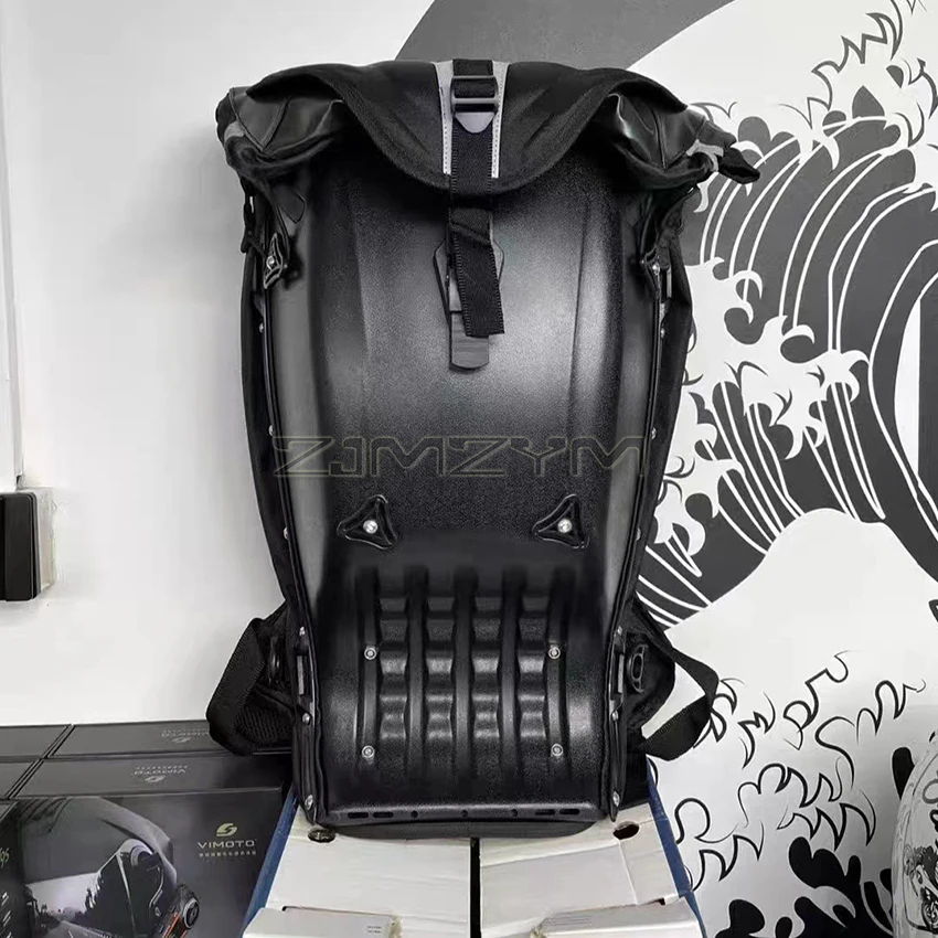 

Сумка для гоночного шлема на мотоцикле, мужской водонепроницаемый защитный рюкзак для верховой езды, дорожный жесткий чемодан, сумки на бак из АБС-пластика, 25 л