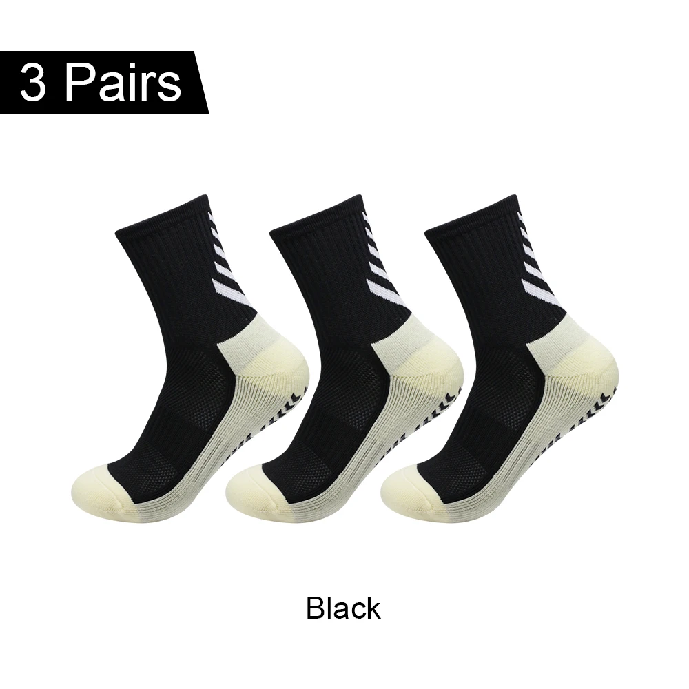3 пары толстых носков-тапочек нескользящие спортивные носки для альпинизма