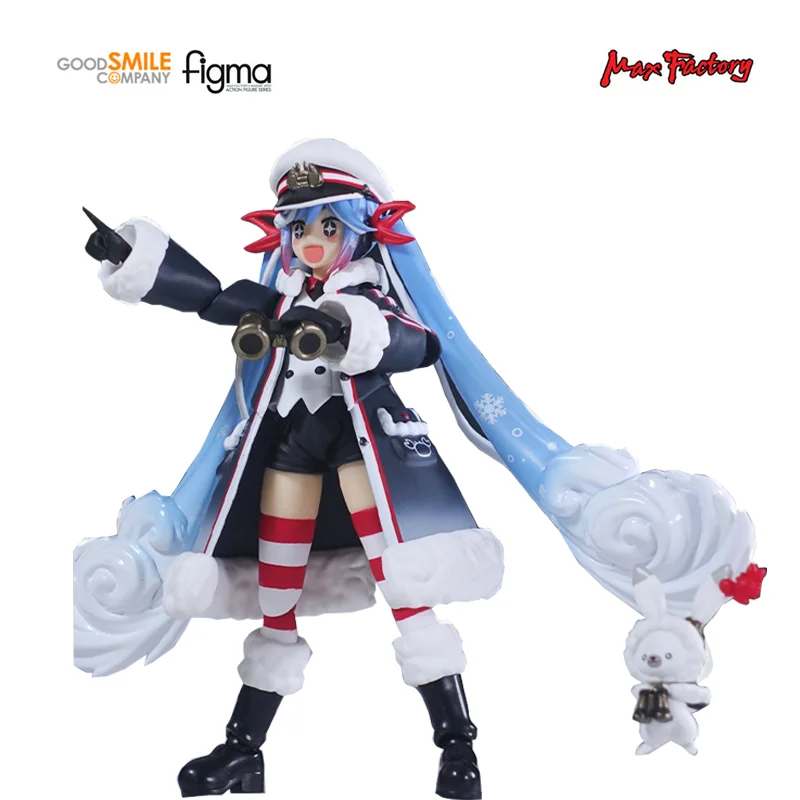 

Max Factory Figma Ex-066 Vocaloid Hatsune Miku Ver Snow Action Figure Kawaii Anime Girl Collectible Toys Model Desktop Ornaments