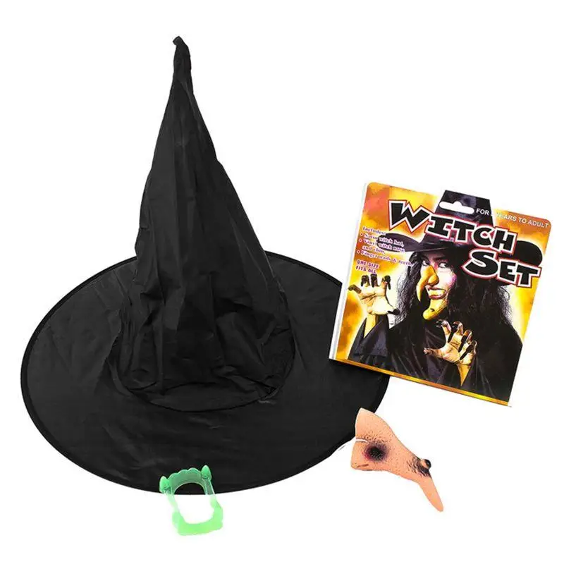

Halloween Witch Costume Set Ergonomic Design Practical Products
