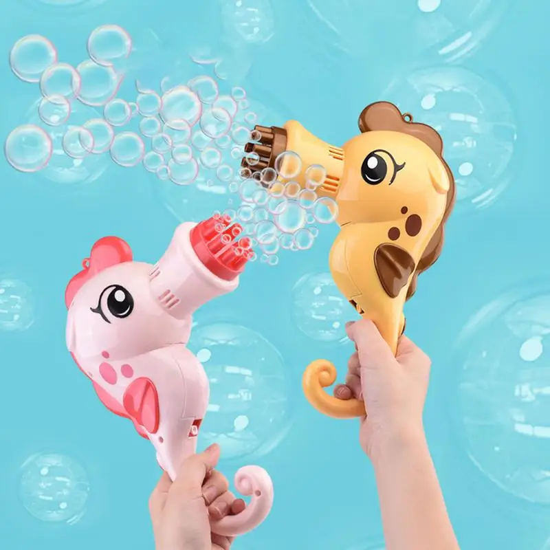 

Gatlings Bubble Machine Gatlings Bubble Machine 9 Holes Electric Gatlings Bubble Maker Bubble Solution Outdoor Bubble Toys For