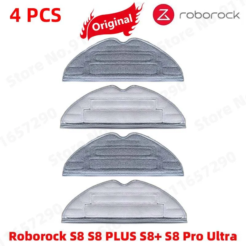 

Оригинальная Ткань для швабры для Roborock S8 S8 PLUS S8 + S8 Pro Ultra G20, запасные части для пылесоса, тканевые аксессуары для мытья полов