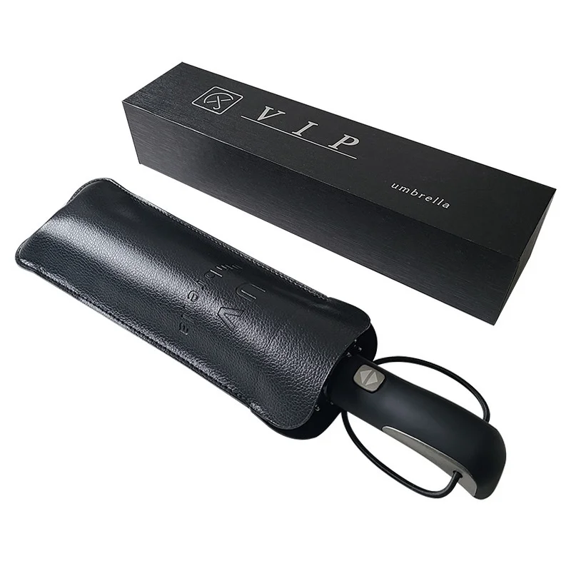 

Travel Windproof Automatic Folding Umbrella Portable UV Protection Large Business Umbrella