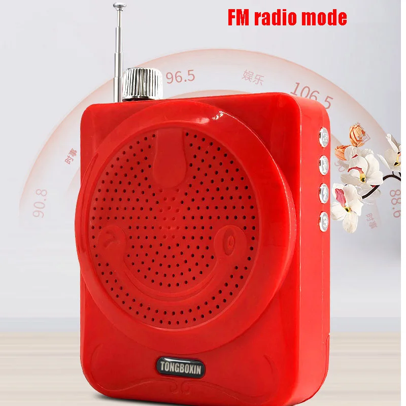 Портативный Bluetooth-динамик беспроводной FM-радиоприемник USB TF-плеер функция AUX от