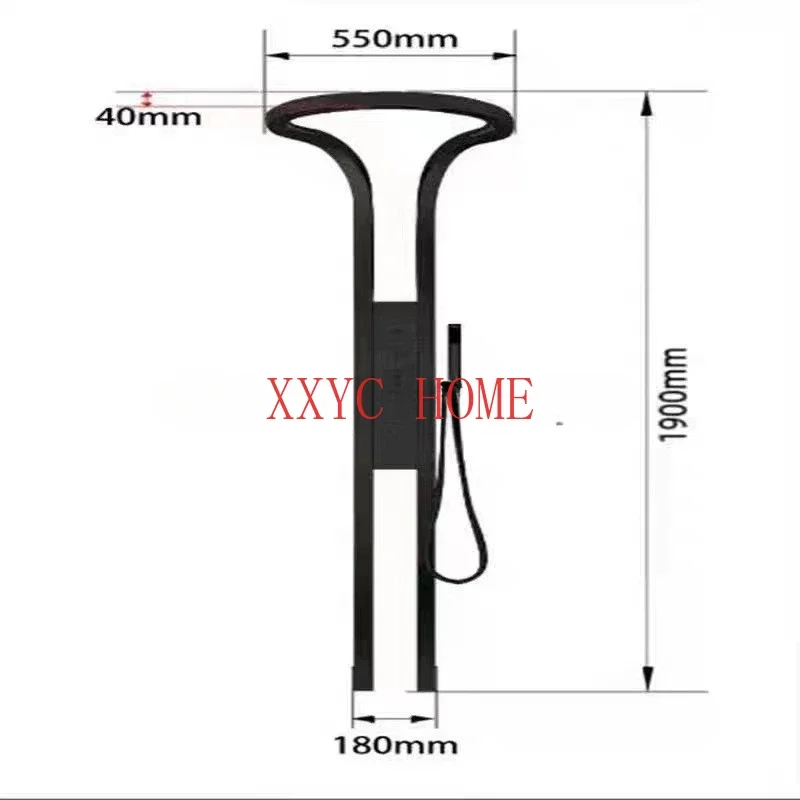 Высококачественная насадка для душа ванной комнаты домашний вращающийся