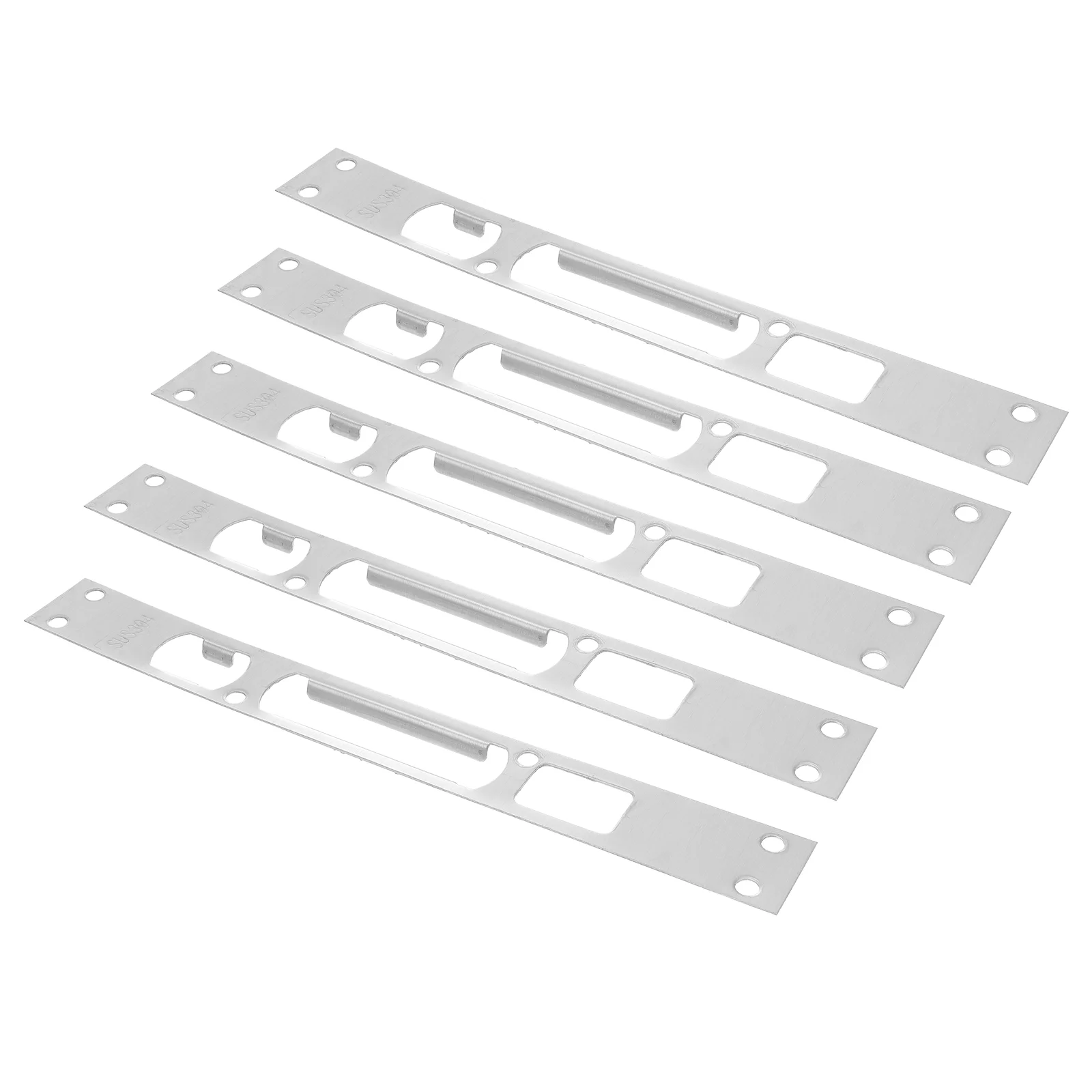 

Door Plate Lock Strike Latch Security Guard Frame Reinforcement Reinforcer Cover Knob Catch Devices Interior Plates