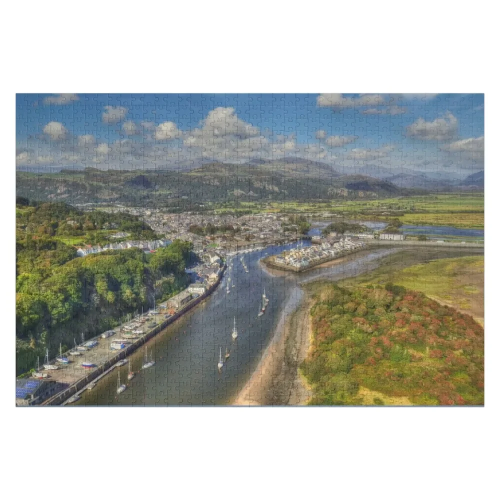 Пазл Glaslyn Estuary настраиваемый детский подарок изготовленные на заказ деревянные