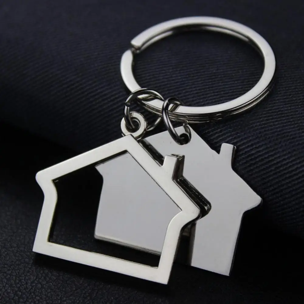 

Dropshipping!!Cabin Small House Hanging Pendant Keyring Key Holder Keychain Bag Purse Decor