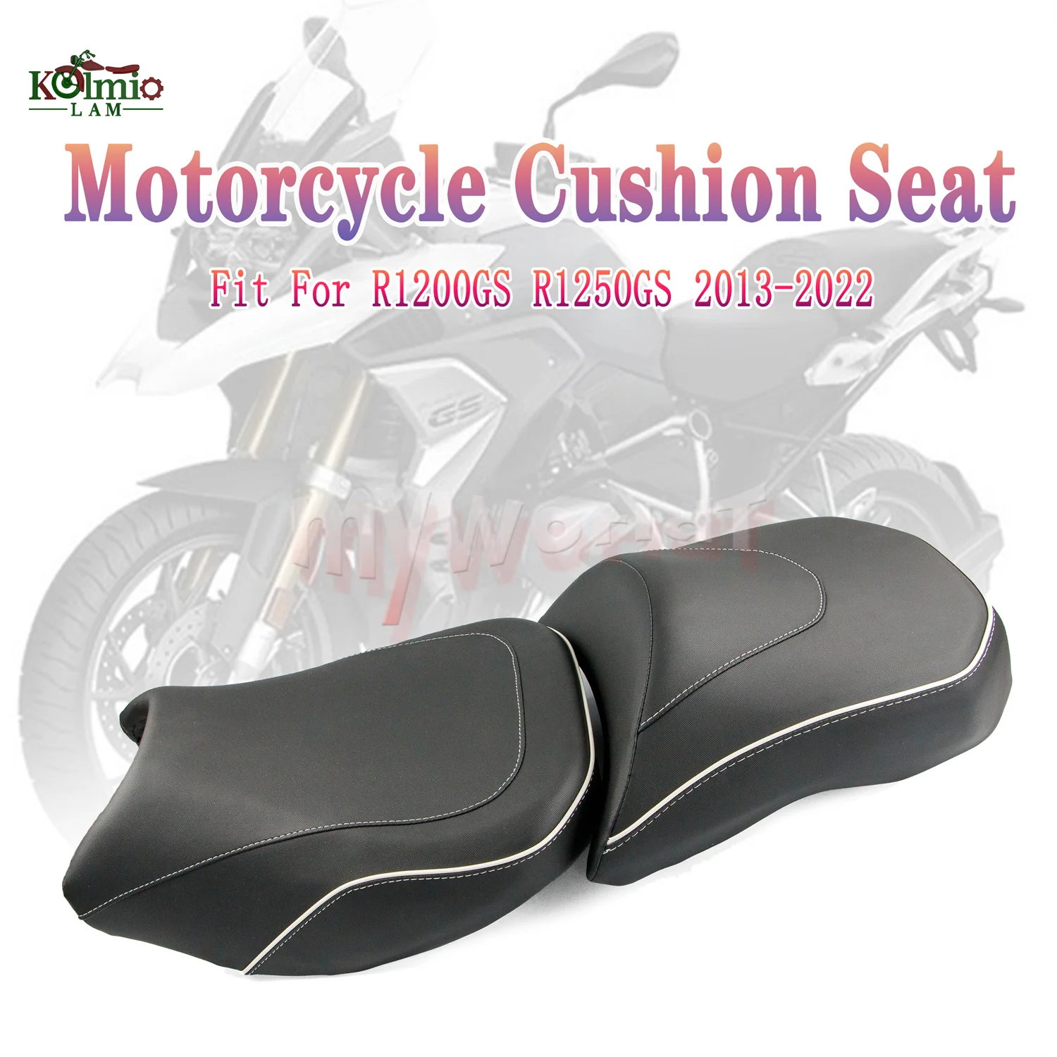 

Fit For Motorcycle BMW R1200GS R1250GS Adventure 2013 - 2022 Motorcyclist Front Rear Seat Pillion Cushion GSA R1200 R1250 GS