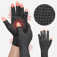 compression arthritis gloves wrist support cotton joint pain relief hand brace women men therapy wristband compression gloves