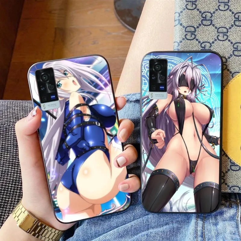 

Старшая школа DXD чехол для телефона аниме для VIVO Y95 Y93 Y31 Y20 V19 V17 V15 Pro X60 NEX черный мягкий чехол Funda Shell