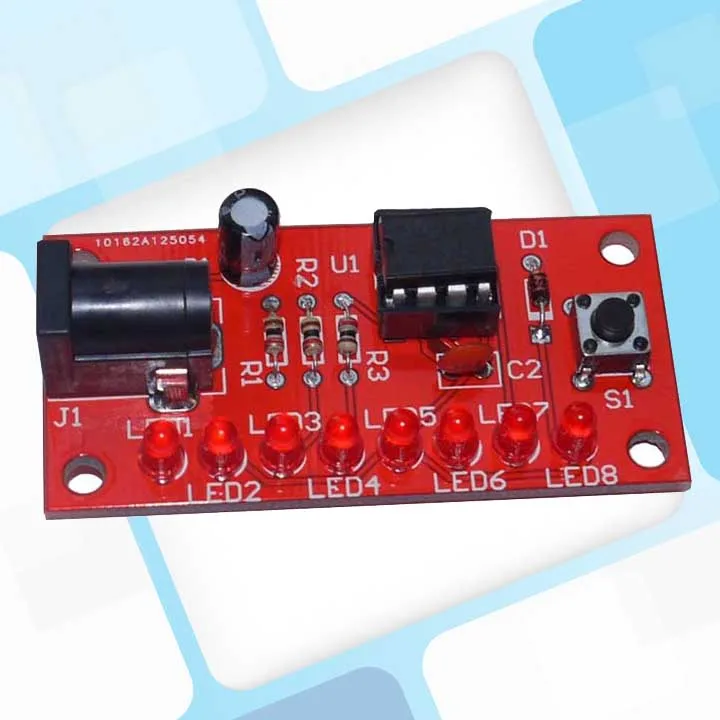 

SL-101 10-mode 8-channel Running Water Lamp Production Kit Full Set of Spare Parts