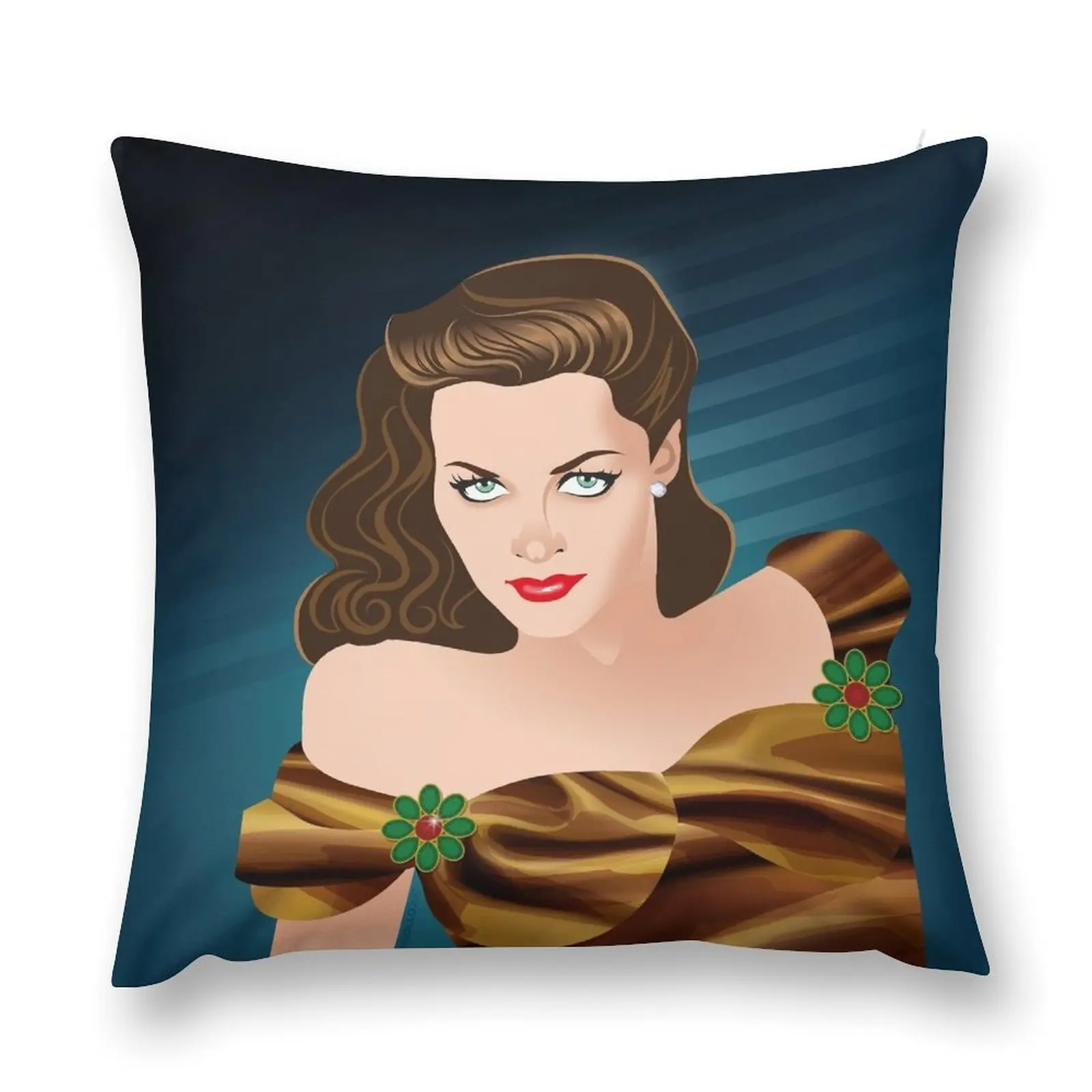 Yvonne De Carlo декоративные наволочки в стиле аниме для девушек дивана рождественские