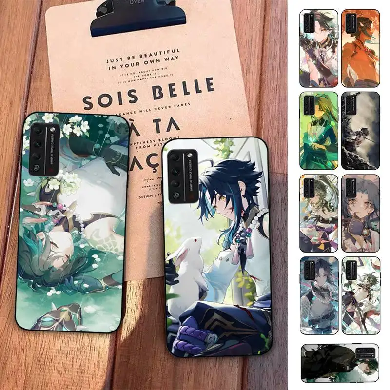 

Genshin Impact XIAO Phone Case for Huawei Honor 10 i 8X C 5A 20 9 10 30 lite pro Voew 10 20 V30