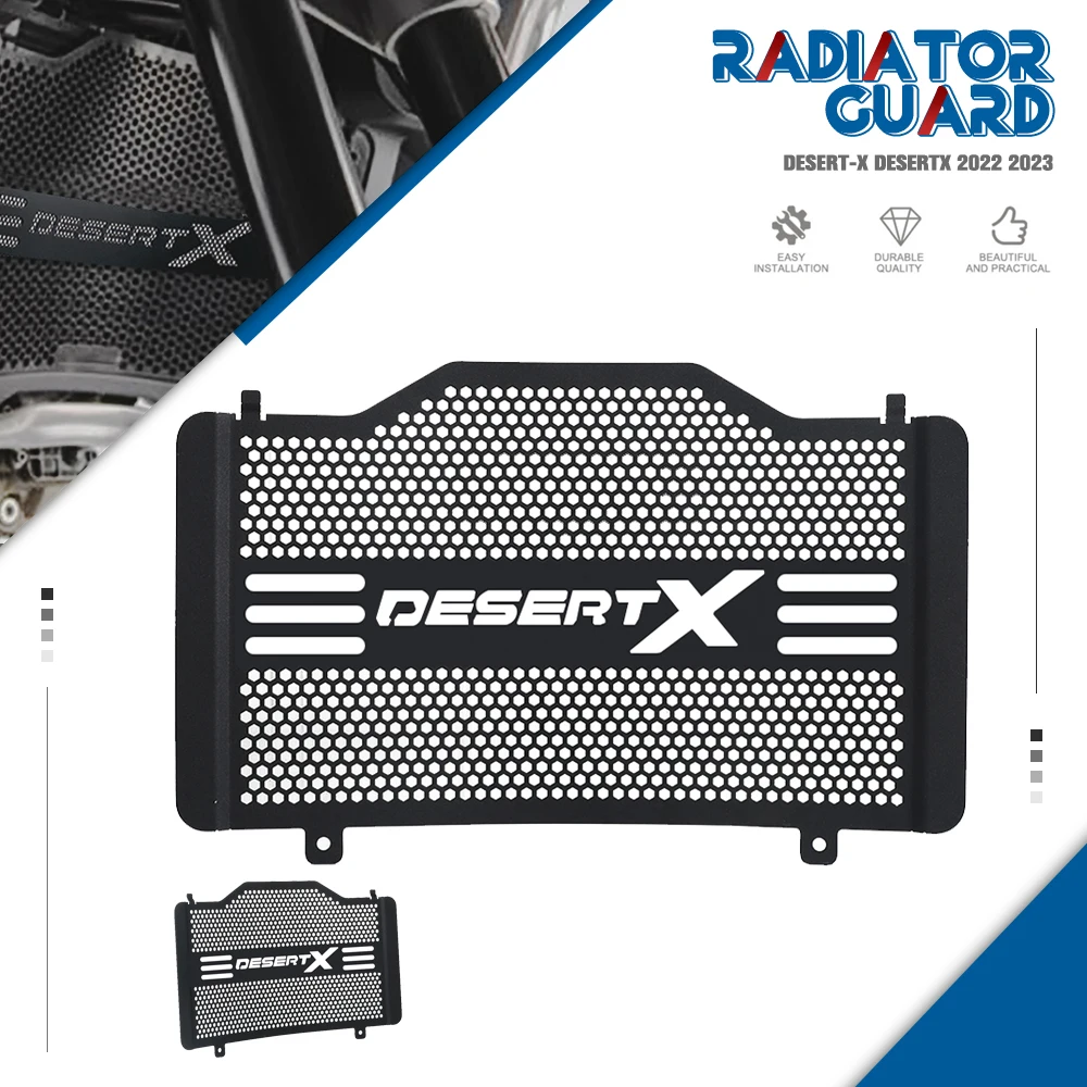 

2022 2023 Desert X радиатор для мотоцикла, бак радиатора, защитная крышка, защита для Ducati Desert TX Desert-X T5, алюминий