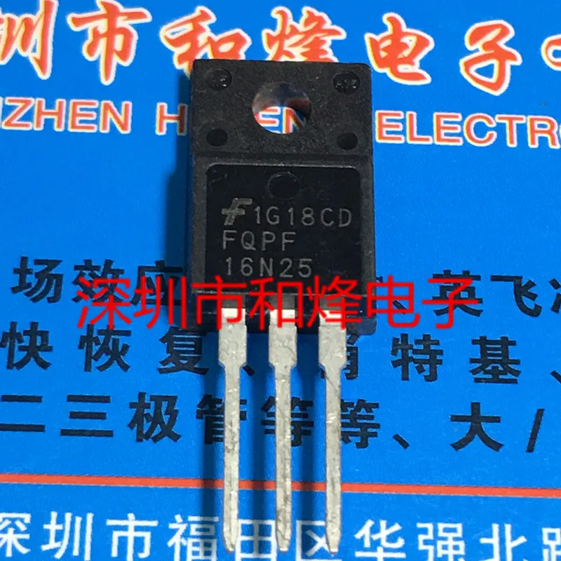 

5PCS-10PCS FQPF16N25 TO-220F 9.5A 250V New And Original On Stock