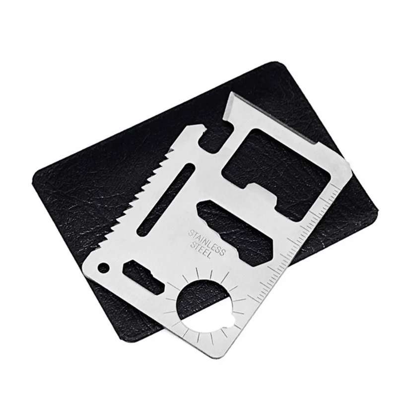 

Pocket Tool Multifunction Credit Edc Outdoor Bottle Survive Gear Card Multi Multipurpose Gadget Camping Opener Wallet Kit