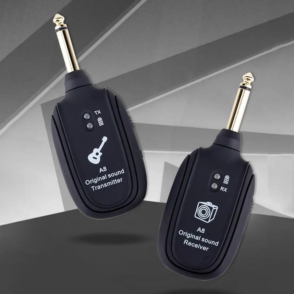 

1 Set Guitar Pickup Useful Lightweight 730mHz Household Accessories Wireless Guitar System Guitar Wireless Pickup