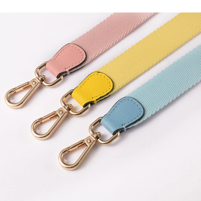 

Pure Color Wide Shoulder Strap Transformation Diy Replacement Crossbody Armpit Canvas Strap Single Buy Hardware Accessories