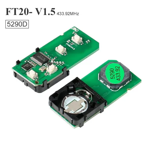 Lonsdor FT20-5290D 433 92 МГц ASK безключевая смарт-плата Go PCB 4D Chip для Toyota Venza Lexus RX LS460 GX460 |