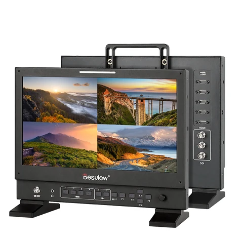 Desview S14-UHD 14-дюймовый 4K HDMI SDI 3840*2160 многоэкранный монитор высокой четкости Eith Встроенный монитор Lut HDR