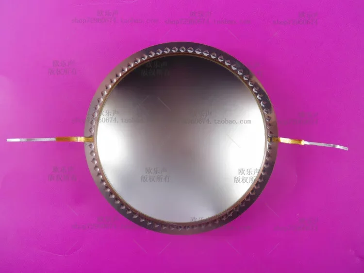 Фото GHXAMP KSV Kapton 99.2 мм, титановая диафрагма для высокочастотного динамика – плоская алюминиевая / алюминиевая проволока с медным покрытием, 8 Ом, 1 шт. №3