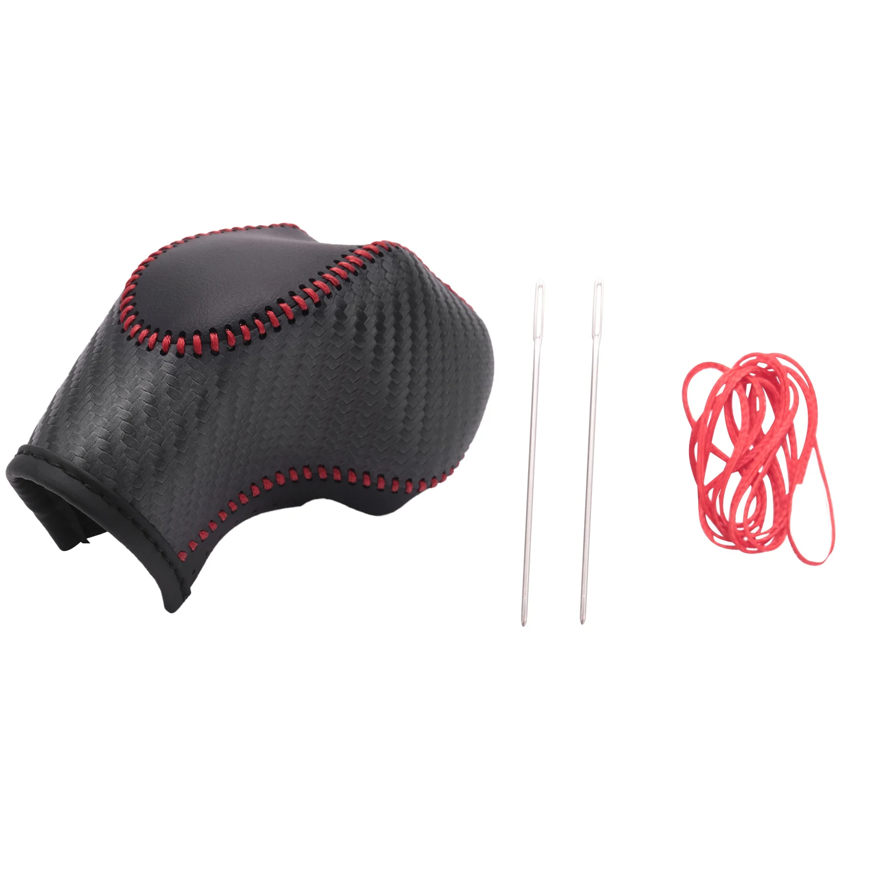 Автомобиль PU Carbon Look Red чехол для рычага переключения передач Ford EcoSport Escape / Fusion /C-Max