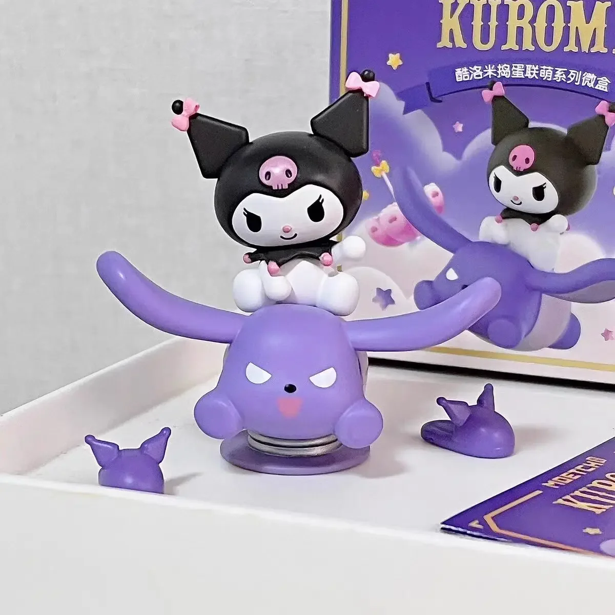 Sanrio Kuromi Cute глухая коробка kawaiiаниме фигурка загадка беспокойник серия Альянса