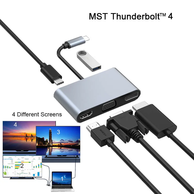 

Док-станция для ноутбука Lenovo, ThinkPad, Dell, ASUS, LG