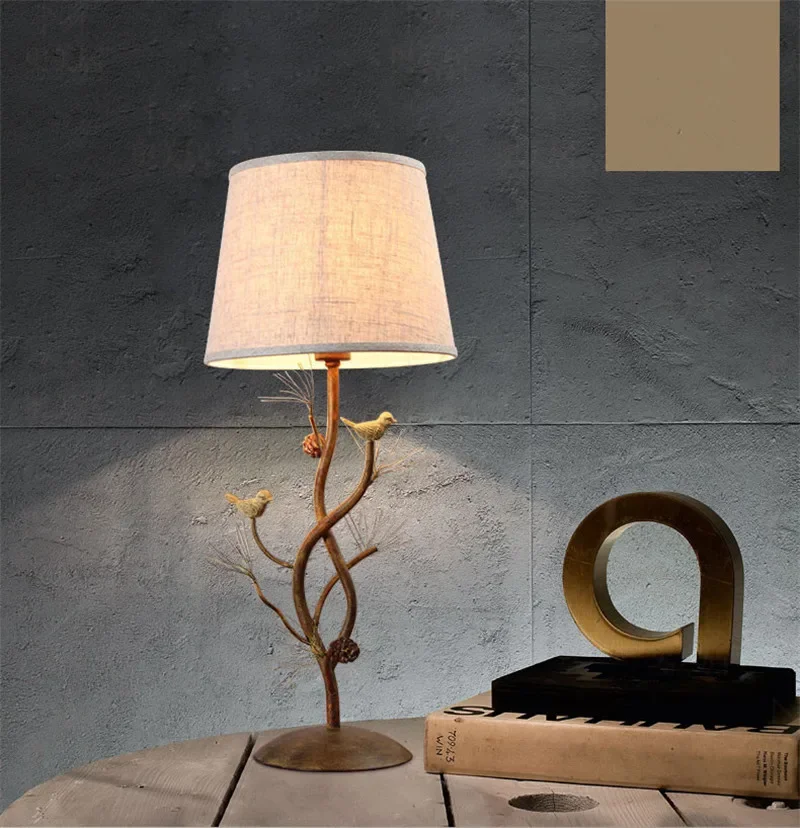 ABEL Американская Ретро Настольная Лампа Светодиодная Скандинавская Искусство