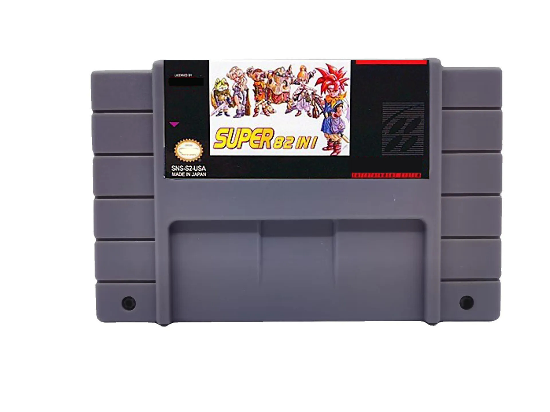 Фото Игровая папка Super 82 в 1, картридж Harvest Moon Goof Troop Final Game Fansty II III IV Megaman X IV Terranigma Zeldaed Link №5