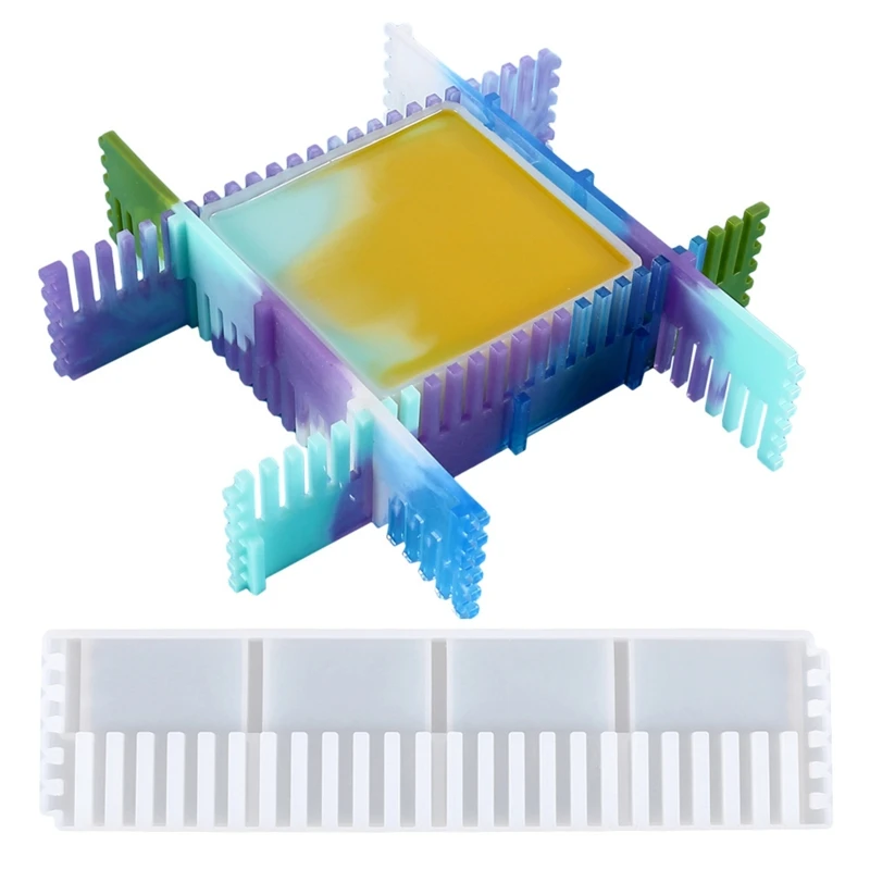 Q0KE для креативной формы в форме гребня силиконовая форма многофункциональная