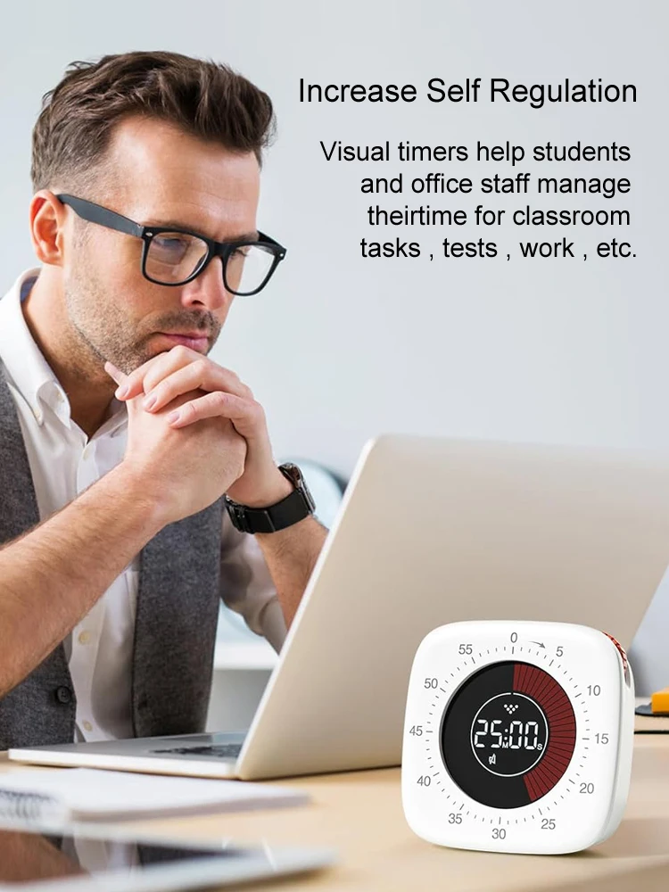 Визуальный таймер механические таймеры обратного отсчета кухонные часы для