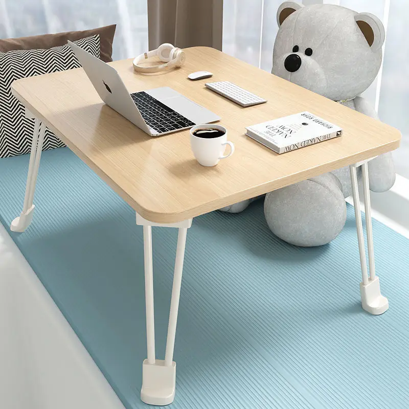 

Aoliviya Official New. Used-on-Bed Foldable Small Table Desk Laptop Desk Student Dormitory Study Table Bedroom Floor