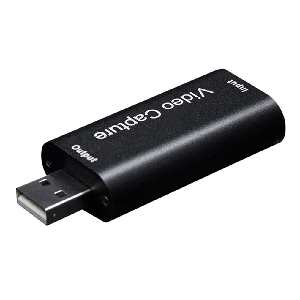 

Карта видеозахвата 4K USB2.0, совместимая с HDMI, записывающее устройство для PS4, игр, DVD, видеокамера, запись, прямая трансляция