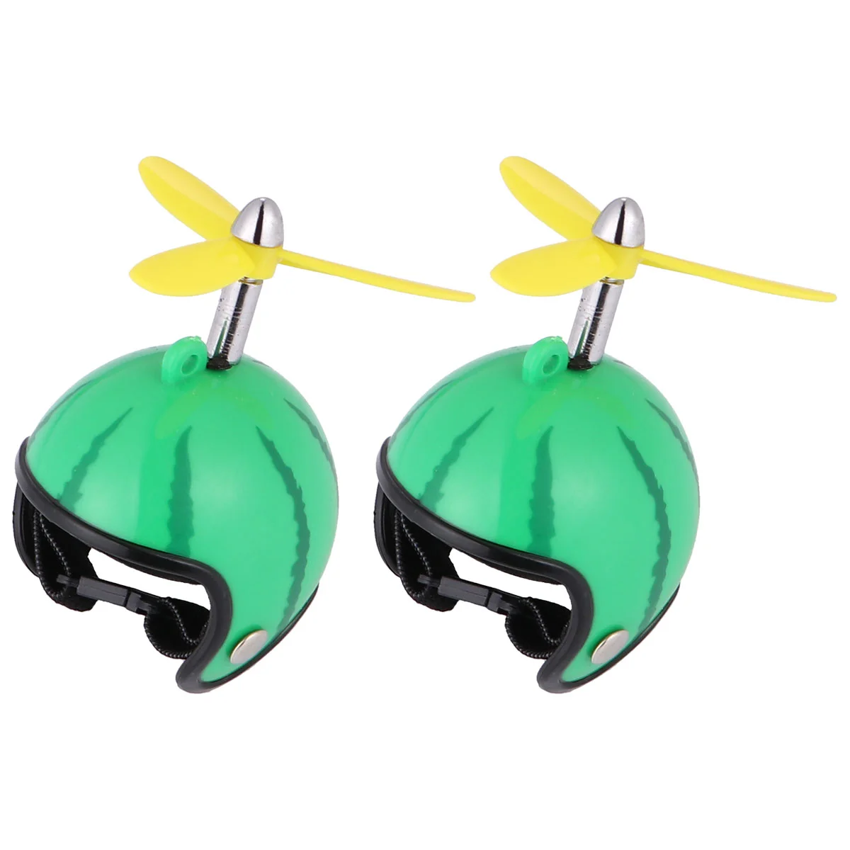 

2pcs Small Pet Safety Helmet to Protect Head of the Chicken Adjustable Helmet