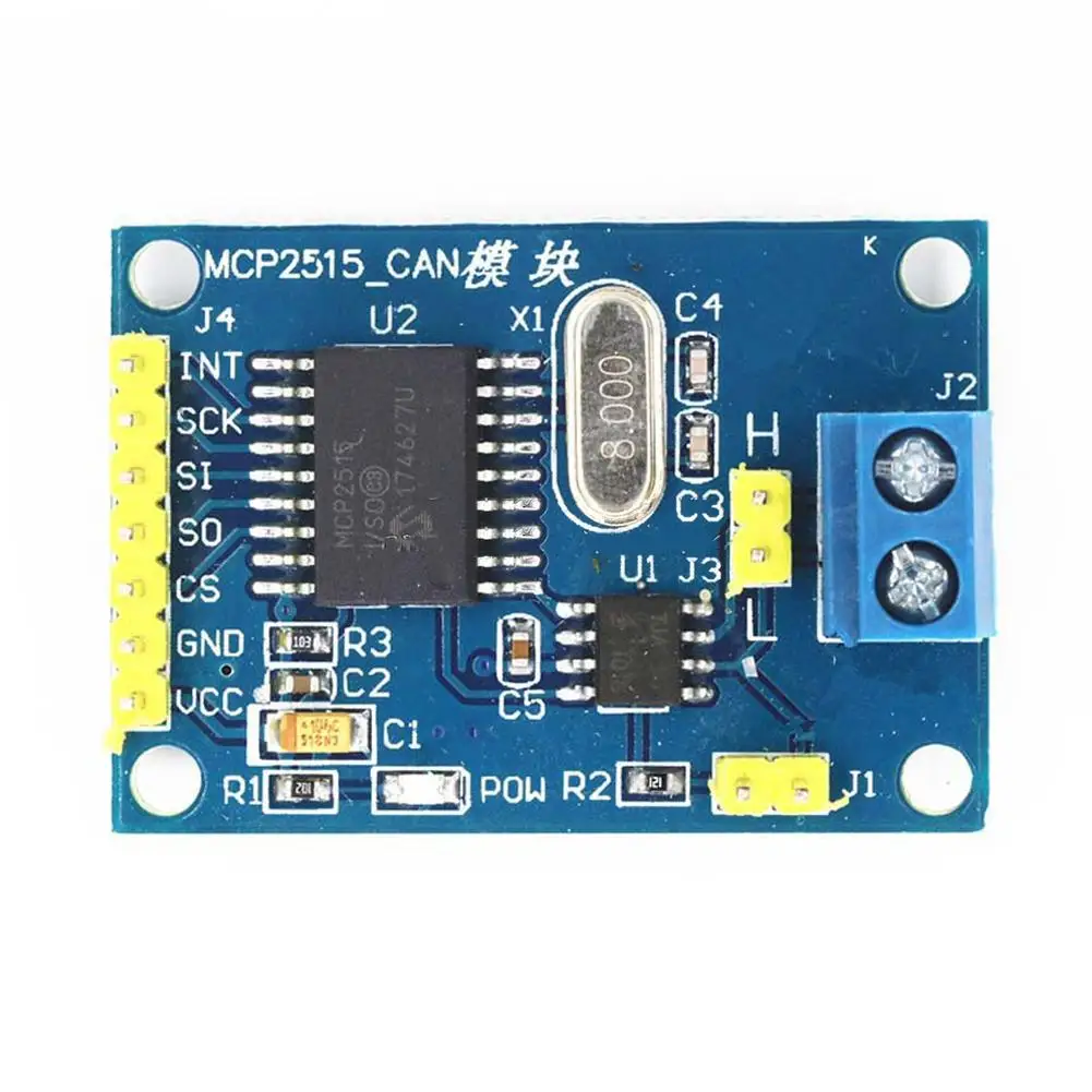 Модуль Can-шины для Arduno Mcp2515 Tja1050 приемник шина Can-модуль Spi 5 В V2.0b K5l3